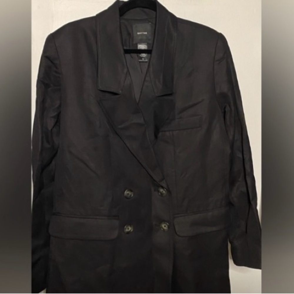 Gorgeous Smythe Oversized Double-Breasted Blazer - Sz. L - Picture 3 of 11